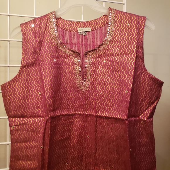 Xpression Sleeveless Top, Size XL - Picture 2 of 8